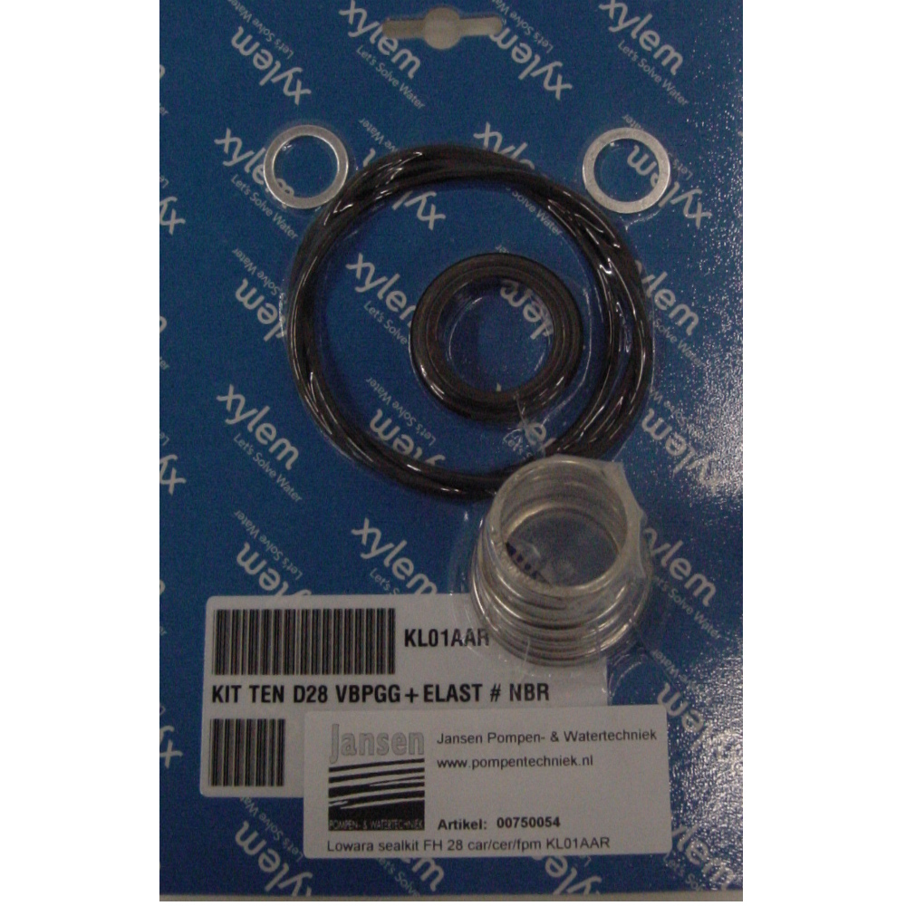 Lowara sealkit NSC 28 car/cer/FKM KL01AGA