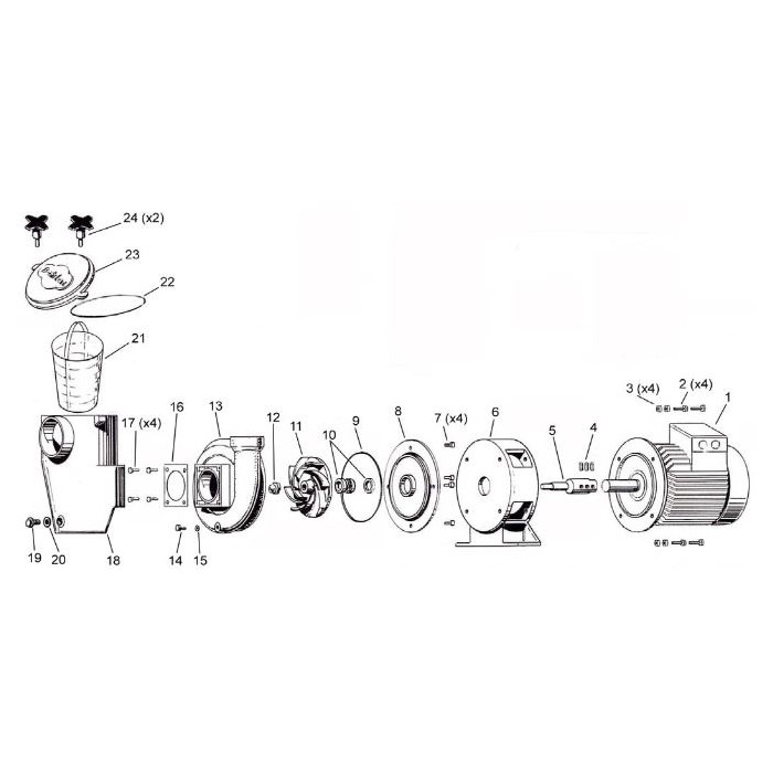 Spare parts Pahlen P89