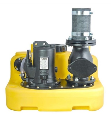 Jung sewage lifting system Compli 400 E + non return valve