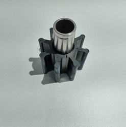 Zuwa impeller NBR type C stainless steel shaft sleeve