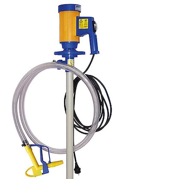 JP180 drum pump set complete 1000mm PP