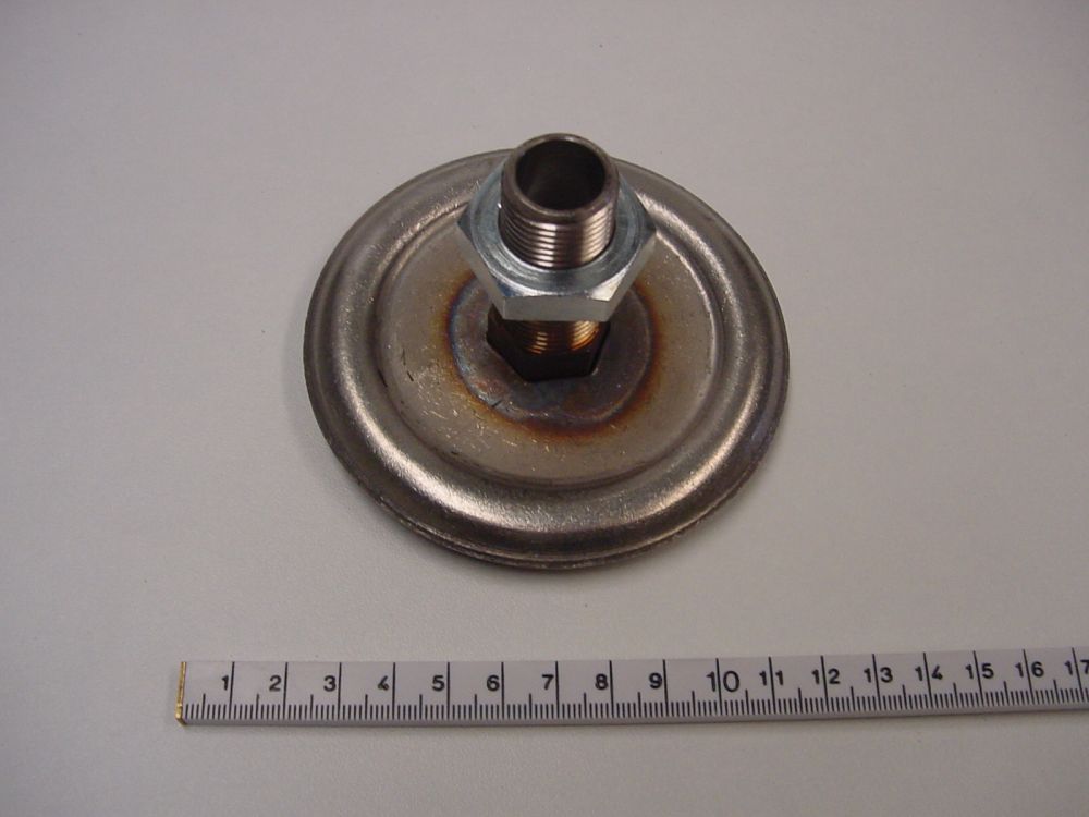 Zilmet Galvanised steel topflange for 200 300L
