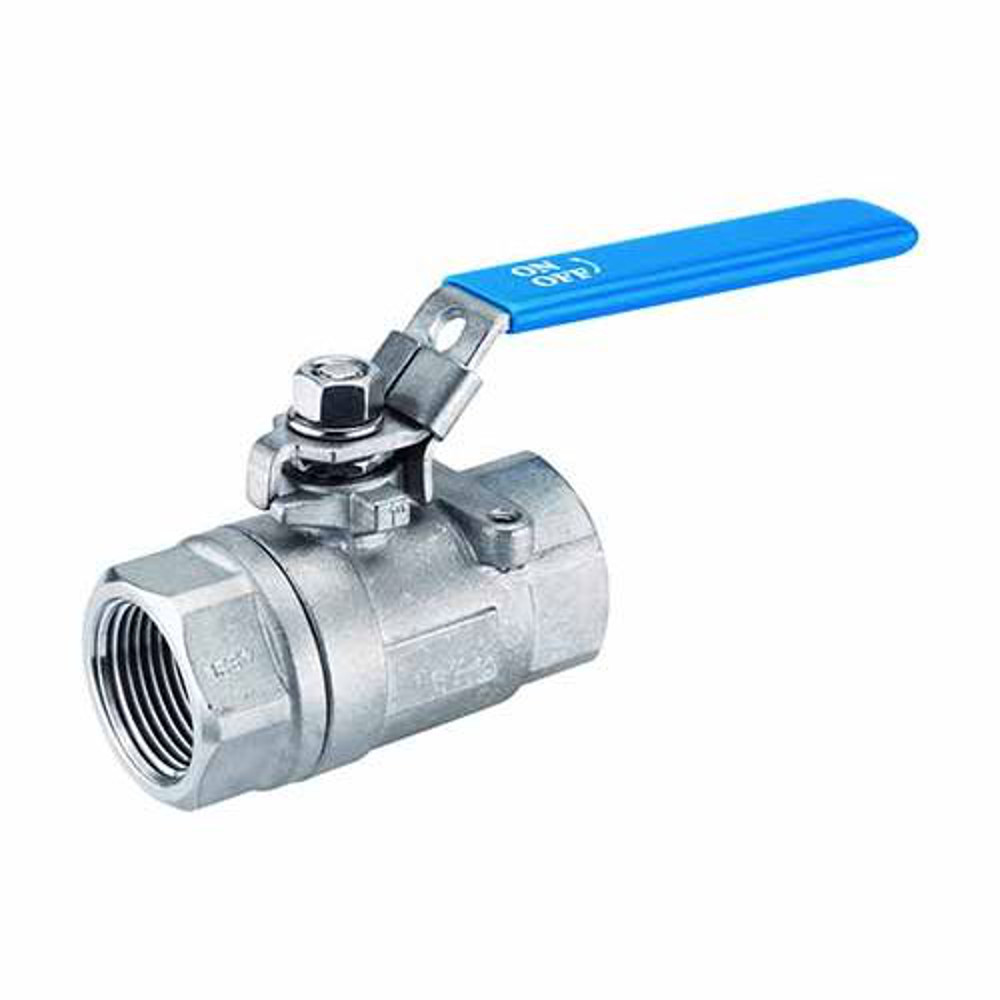 JWR RVS316 2-piece Ball valve 2"