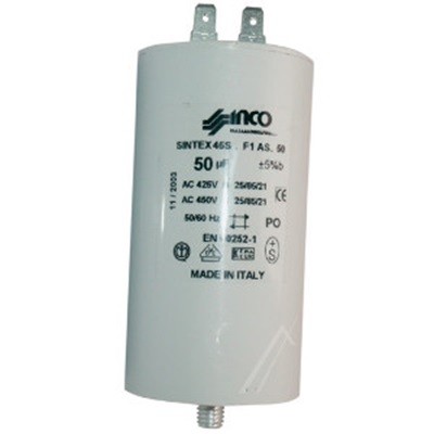 Condensator 20µF 7cm ø 39mm plug