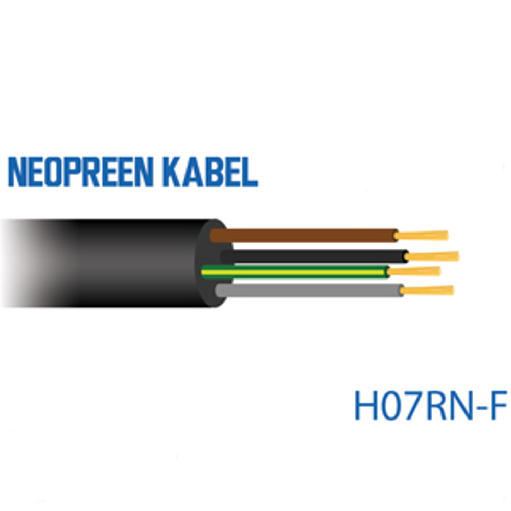 Neoprene cable H07RN-F - 4x2,5 - 100 meters