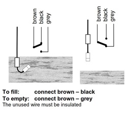 Nolta float switch M3 5m cable