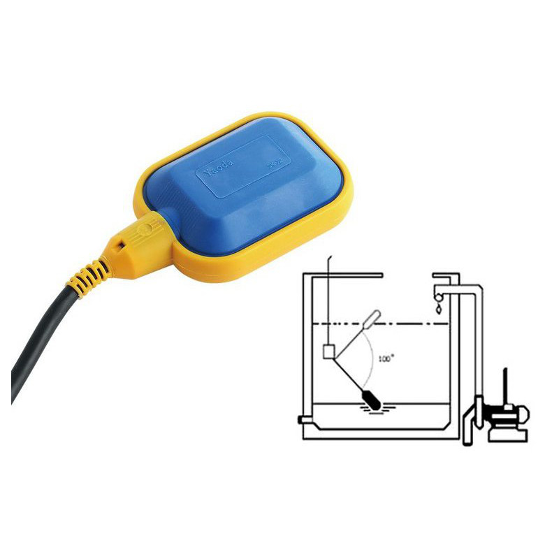 Mac 3 Key float switch 0,5m cable