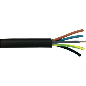 Rubber cable