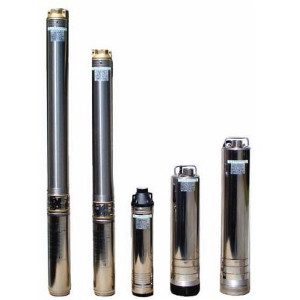 Submersible borehole pump
